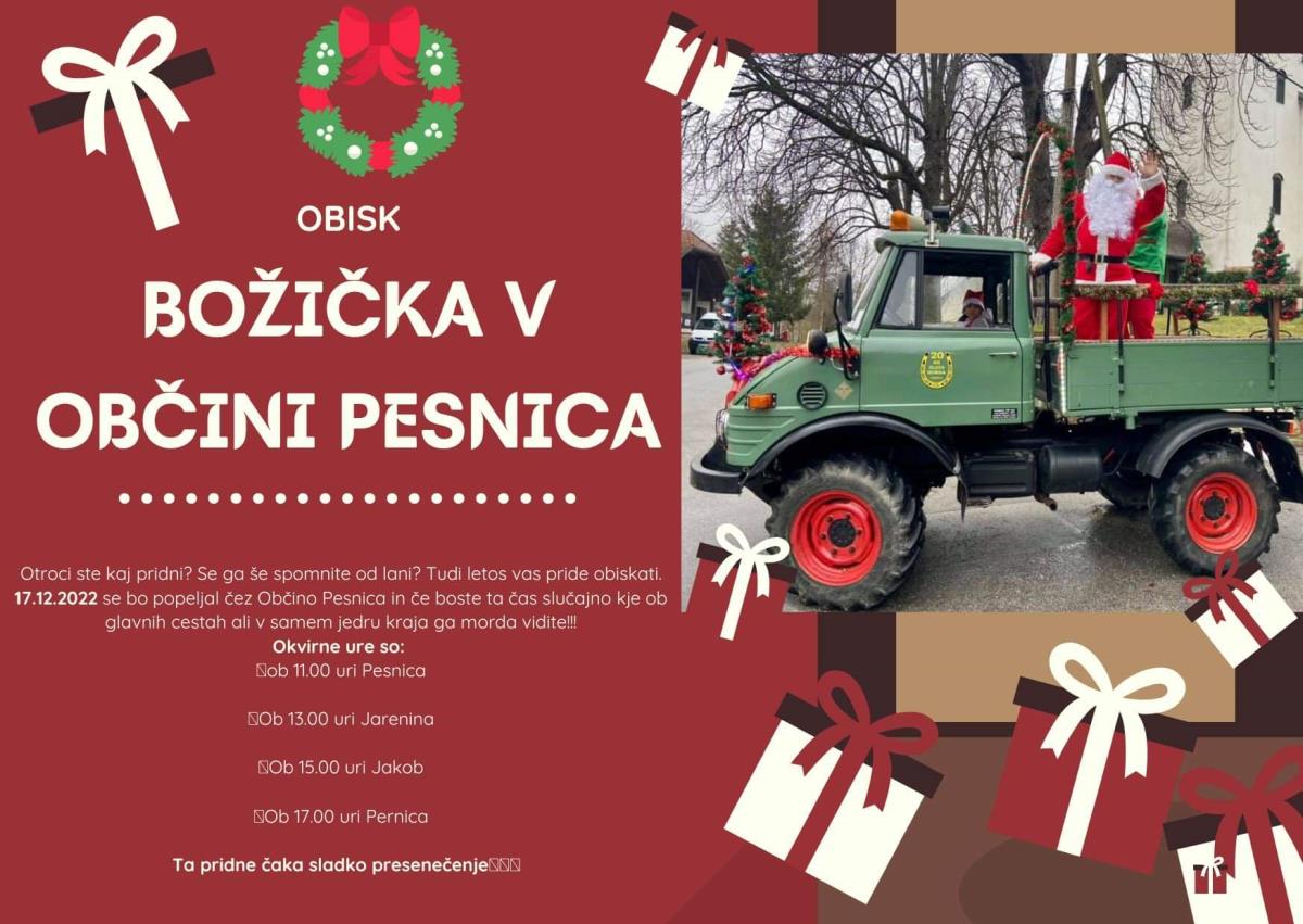 OBISK BO I KA V OB INI PESNICA Pesnica Jarenina Jakob Pernica 